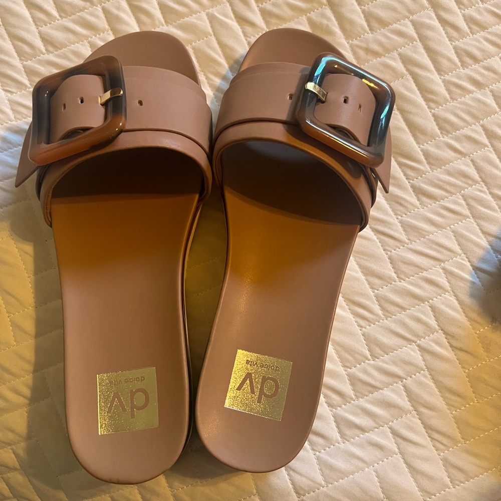 Size 9 Dolce Vita slides, never worn